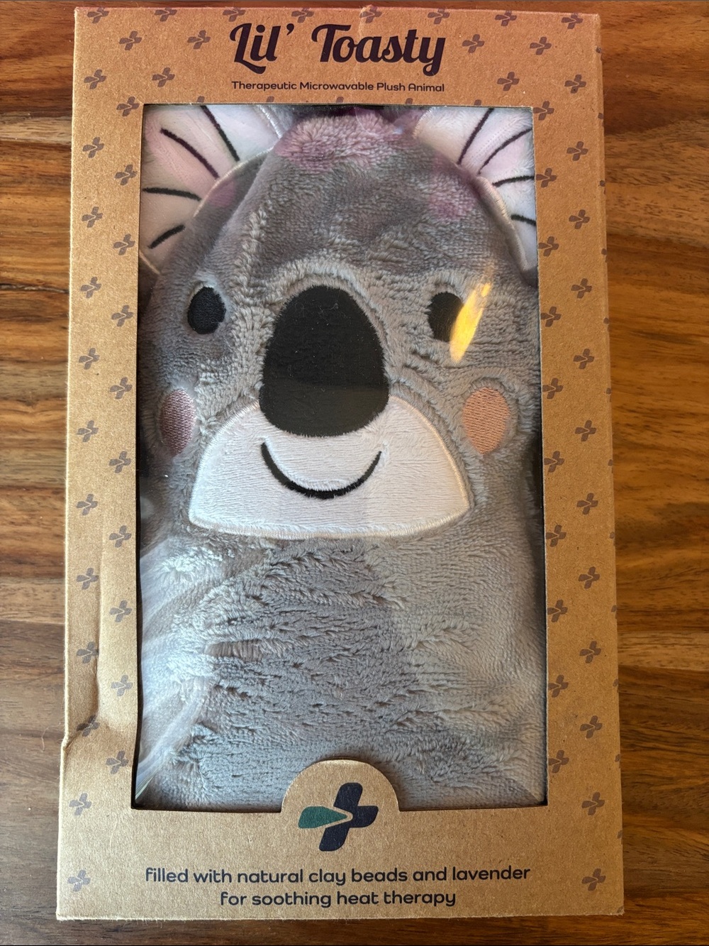 Koala Microwavable Plush Heat Pad - Gray